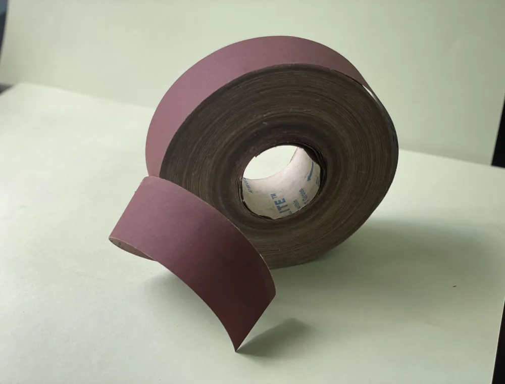 CJ 4000 aluminium oxide cloth-backed sanding roll