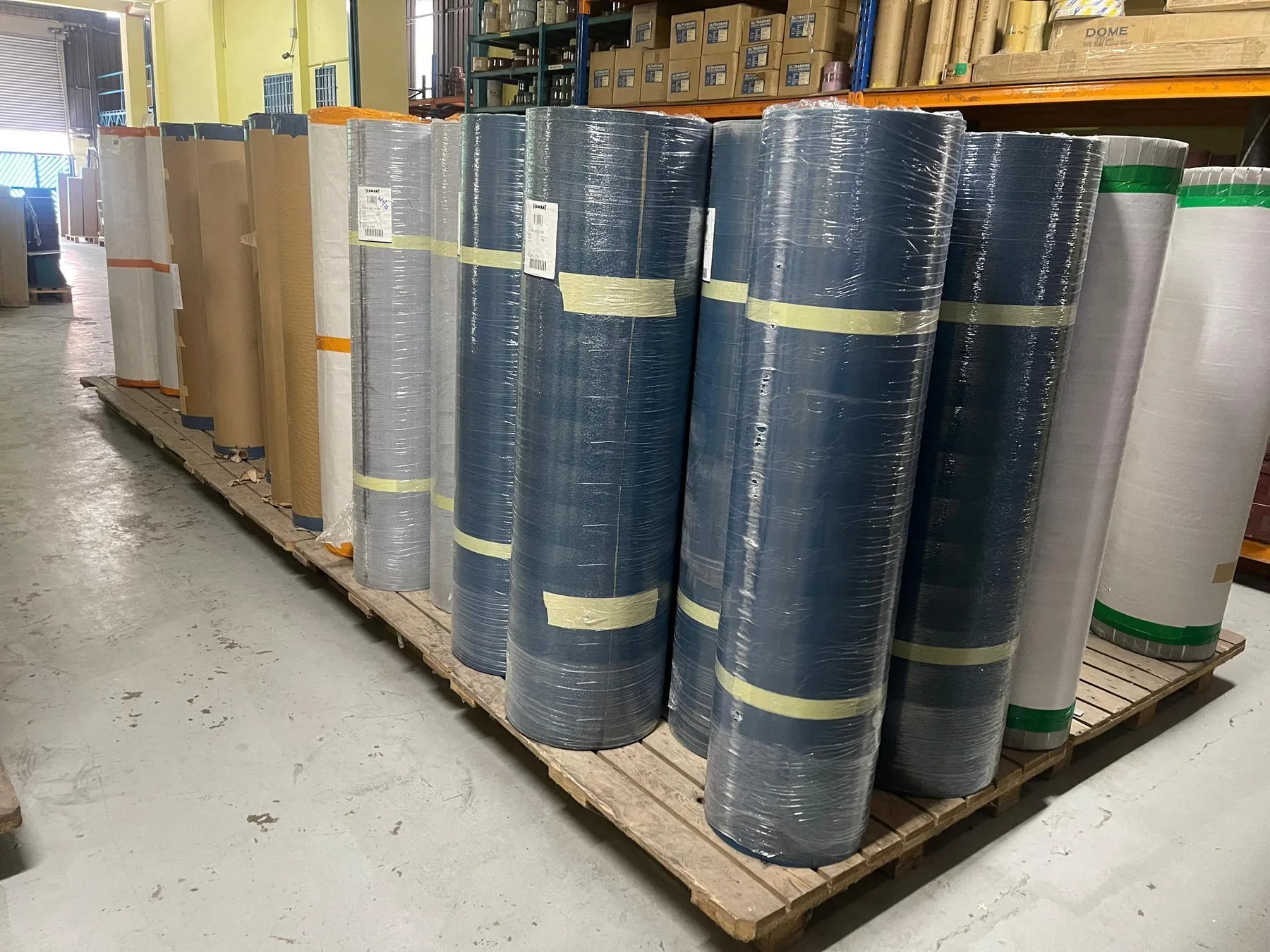 Coated abrasive jumbo rolls selected for conversion
