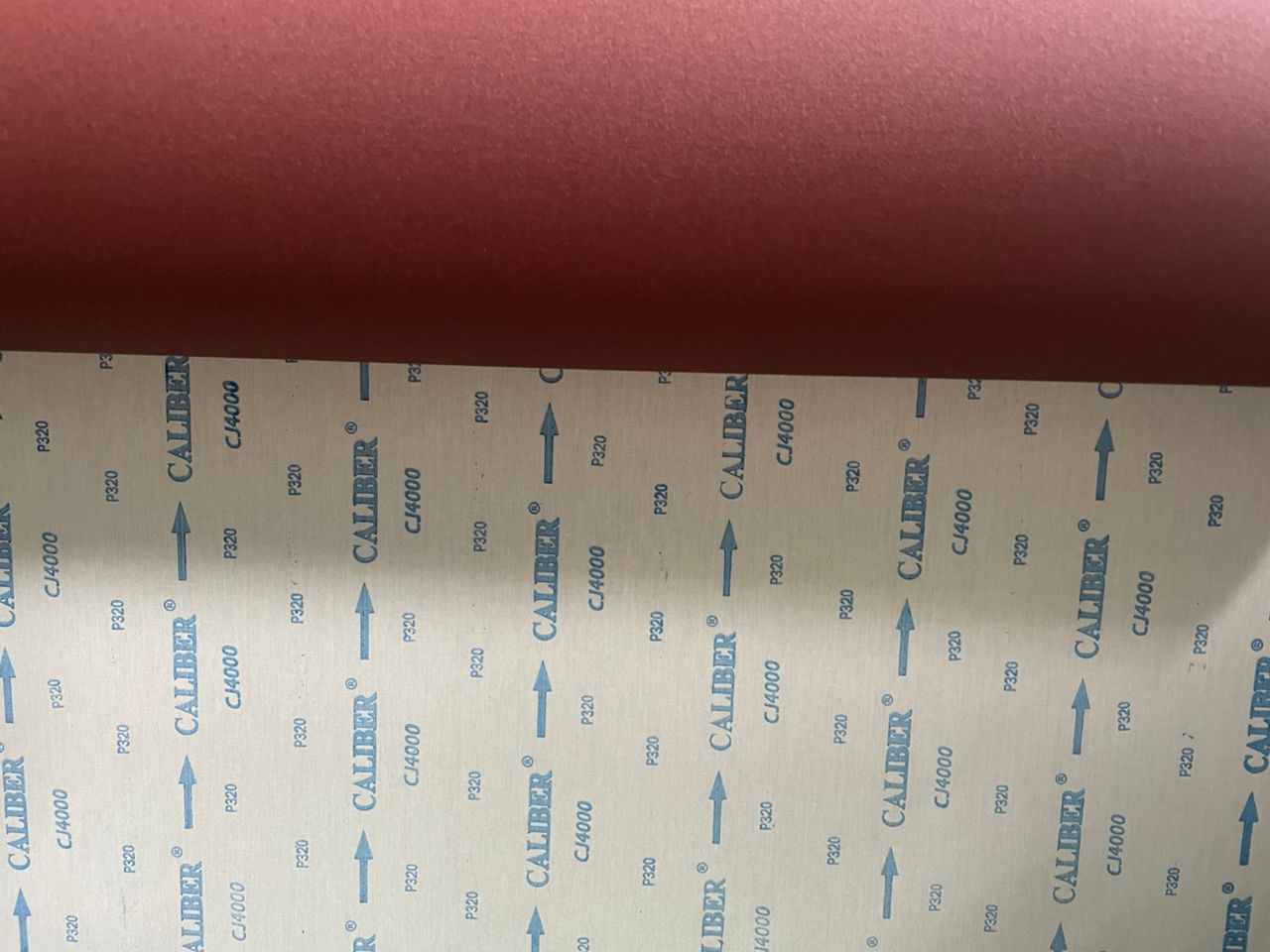 CALIBER CJ 4000 abrasive surface and backing