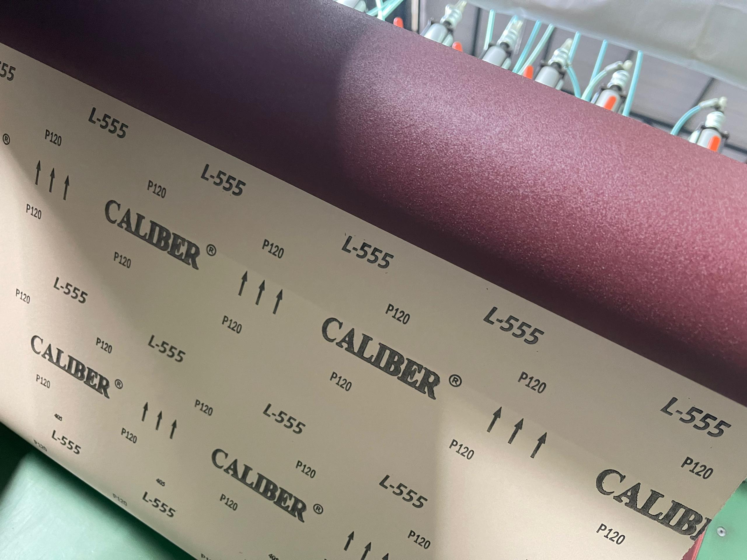 CALIBER L-555 abrasive surface and backing
